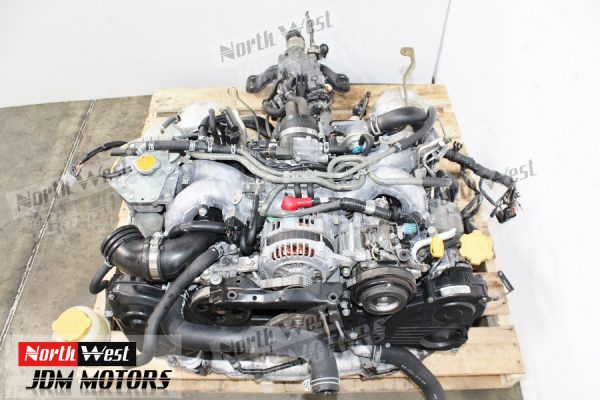 JDM 98-03 Subaru Legacy Twin Turbo EJ208 Engine 5Spd Trans TY754VBBBA